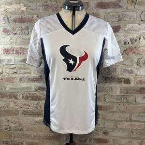 Houston Texans Short Sleeve V Neck Reversible T-shirt Jersey Youth XL